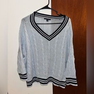 Lg oversized knit sweater